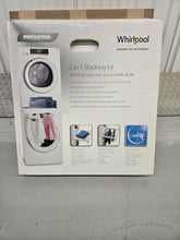 Load image into Gallery viewer, 24 whirlpool stacking kit for washer dryer
