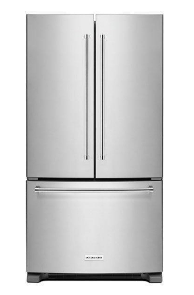 KITCHENAID 35.75 Inch 20 cu. ft French Door Refrigerator in Stainless KRFC300ESS