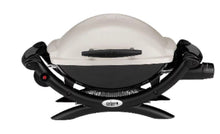 Load image into Gallery viewer, WEBER - Weber Q 1000 Portable BBQ Grill, Propane Gas, Titanium
