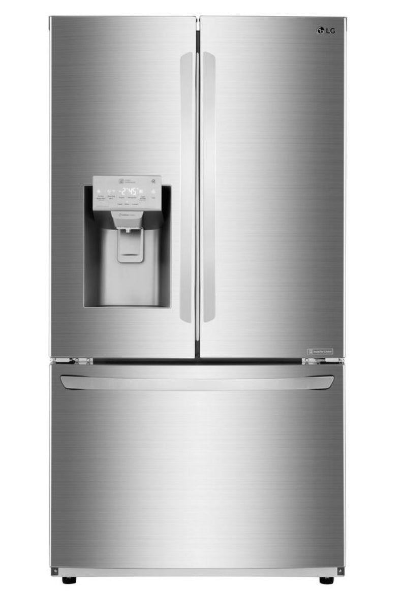 LG - 35.8 Inch 22.1 cu. ft French Door Refrigerator in Stainless - LFXC22526S