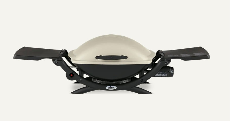 WEBER - Q 2000 Portable Propane Gas Grill - Titanium - 53060001