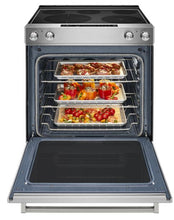 Load image into Gallery viewer, KITCHENAID  6.4 Cu. Ft. Slide-In Electric Convection Range YKSEG700ESS

