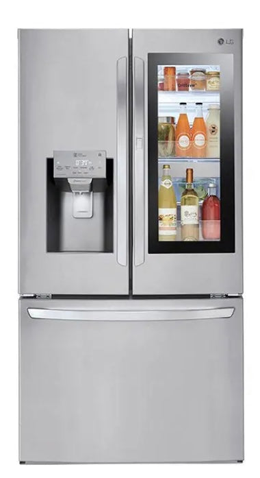 LG 36'' Smudge Resistant Refrigerator with InstaView Door-in-Door®, Dual Ice Maker and WiFi Connectivity, 28 cu.ft. LFXS28596S